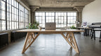 The Flatgrain Desk - Architect-grade birch. Made after you order.
